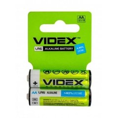 Батарейка щелочная Videx LR6 AA 2шт