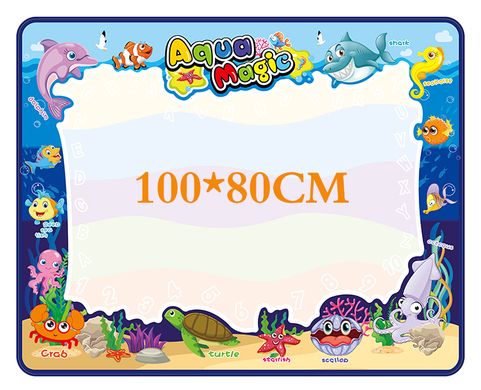 Большой набор-коврик для рисования водой ELI TOY 15 предметов (100х80 см) ELI105700