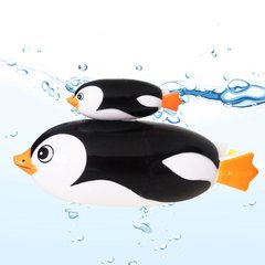 Игрушка для купания в ванной Realise Плавающий пингвиненок Черный На батарейках NO.268A